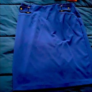 Royal Blue Skirt